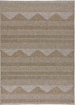 Atticgo Alfombra exterior beige/topo 190x290 cm