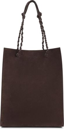 Jil Sander Brown Tangle Large Tote