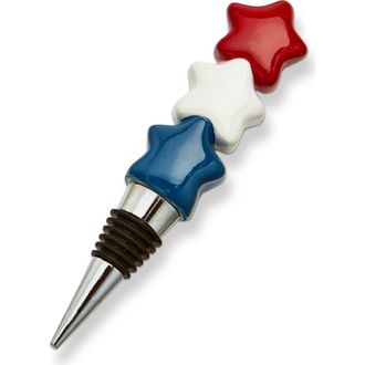 Tag Star Bottle Stopper Multi Earthenware Summer in Red at Nordstrom