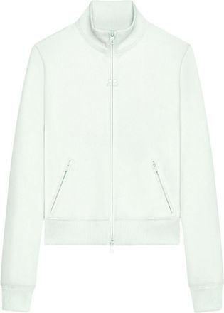 Courr&egrave;ges Light Green Mock Collar Jacket