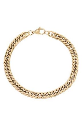 Adornia Mens Chunky Chain Bracelet in Gold at Nordstrom Rack