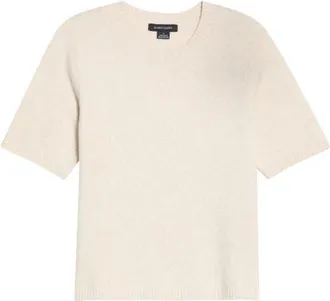 Sanctuary Perfect Sweater Tee in Heather Dark Bone at Nordstrom, Size Xx-Small