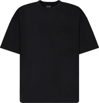 C.P. Company Hombre, Camisetas, Negro, Talla: M