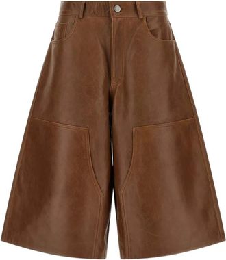 Haikure Leather Trousers - female - Haikure - Leather Trousers - Brown - W25 - Trousers