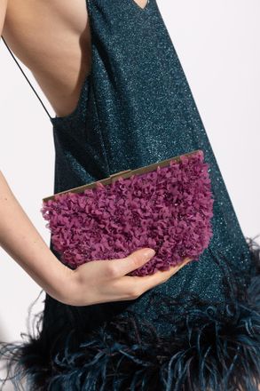 Jimmy Choo London Ganache Shoulder Bag, Womens, Purple