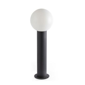 Netlighting Moon Bollards Outdoor Ground Light Grey E27 IP44