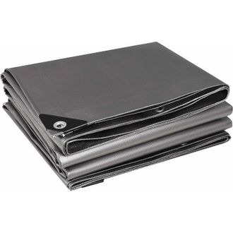 OEM Lona Protectora De 2x2 M, Impermeable, Cubierta Protectora, Color Plata