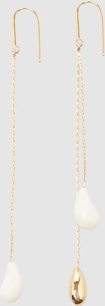 Isabel Marant Boucles dOreilles Asymmetric Ecru