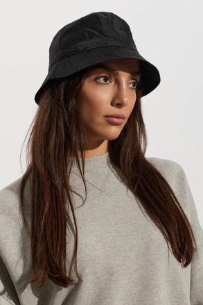 Moschino Monogram Hat, Unisex, Black