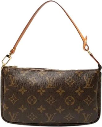 Louis Vuitton Pre-owned Mini Bags, female, Brown, Size: ONE SIZE Pre-owned The Pochette Accessoires