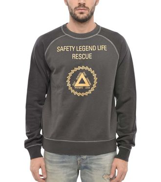 Diesel Grey Crew Neck Sweatshirt