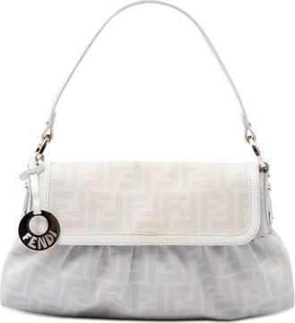 Fendi Pre-owned Fendi Small Zucca Coated Canvas Chef Shoulder Bag Ladies FK0N2F7XAQXG0RJ2