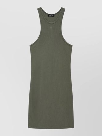 Anine Bing cole knit dress sleeveless round neck