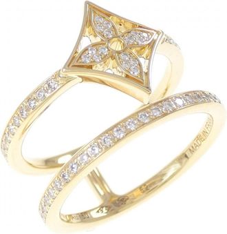 Louis Vuitton Yellow Gold Yellow Gold (18K) Band Ring (Pre-Owned)