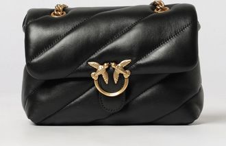 Pinko Classic Love Bag Puff Matelass&eacute; Nappa Mini Shoulder Bag with Logo