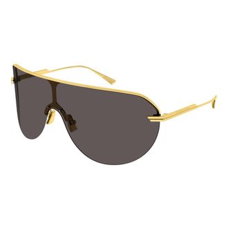 Bottega Veneta Gafas de sol Long Ribbon Shield - Accessories - unisex - Amarillo - ONE SIZE