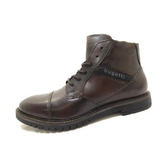 Bugatti Laarzen - Heren - Schoenen - Bruin - Maat: 43 EU Leer