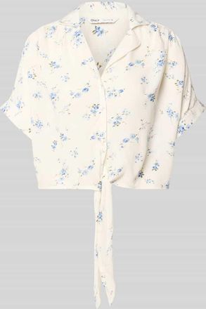 Only Regular Fit Hemdbluse aus reiner Viskose Modell PAULA in Weiss, Gr&ouml;&szlig;e XL