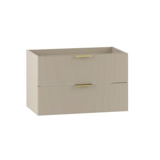 Petits Meubles Mueble bajo lavabo 80cm paneles de melamina y mdf cachemira