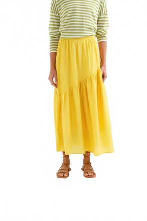 Compa&ntilde;&iacute;afant&aacute;stica Golden Isles Maxi Skirt In Yellow