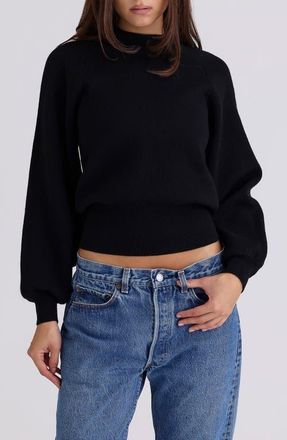 House of CB Cressida Wool Blend Sweater in Black at Nordstrom, Size X-Small