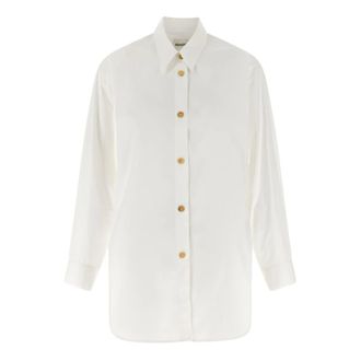 Khaite Mujer, Blusas y Camisas, Blanco, Talla: S