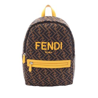 Fendi Pre-owned Fendi Nylon Zucca Backpack Ladies Q122Y1U0PBR5KTJR