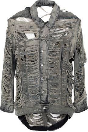 Rick Owens COATS & JACKETS - Denim outerwear on YOOX.COM