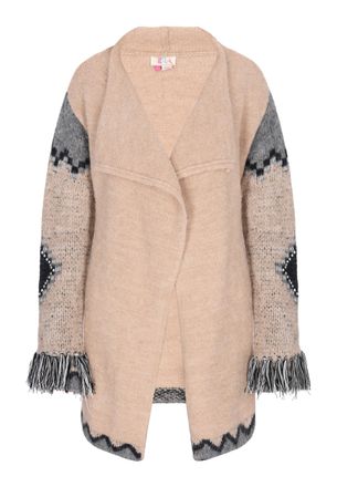 Izia Vest Dames Beige Veelkleurig