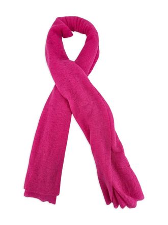 Botto Giuseppe small cashmere scarf - women - Cashmere - One Size - Pink