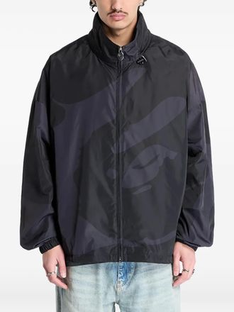 A Bathing Ape ABC Camo hooded jacket - Black