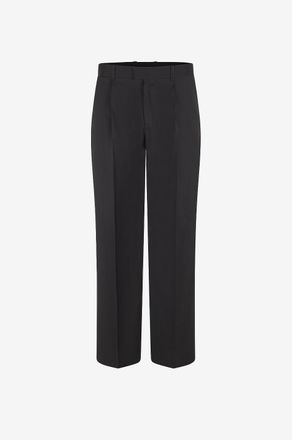 Our Legacy Bundfaltenhose aus reiner Schurwolle Slack