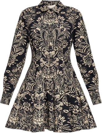 Ulla Johnson Kleedjes, Dames, Zwart, S, Katoen, Taliah Dress