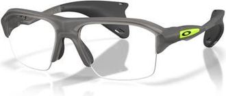 Oakley 60mm Rectangle optical glasses in Grey at Nordstrom