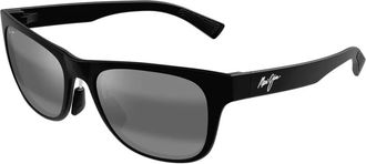 Maui Jim Sunglasses, unisex, Black, Size: 52 MM Polarized Sunglasses Black Frame Grey Lenses