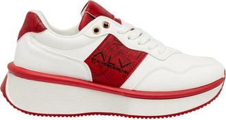 Alviero Martini 1A Classe Sneakers - Dames - Sneakers - Rood - 38 EU - Polyester - Schoenen