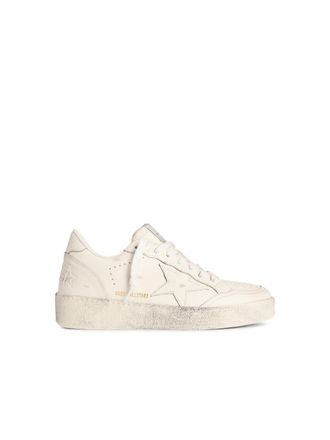 Golden Goose Wei&szlig;e Lear-Sneaker Ball Star 2 von Golden Goose