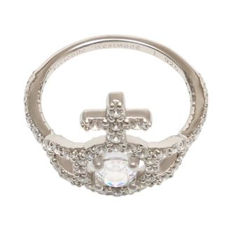 Vivienne Westwood Rings, unisex, Gray, Size: XS Olympia Ring