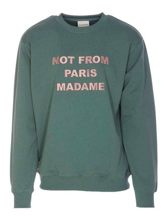 Dr&ocirc;le de Monsieur Le Slogan Sweatshirt