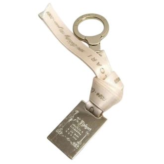 Bulgari Pre-owned Accessories, female, Beige, Size: ONE SIZE Pre-owned Keyring