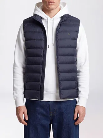 Polo Ralph Lauren Water-Repellent Quilted Nylon Down Gilet with Pony Logo