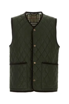 Burberry Army Green Nylon Jacket
