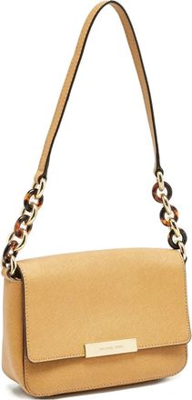 Michael Kors Schoudertas met kettingband - Beige