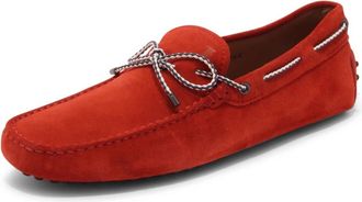 Tod's Laccetto My Colors New Gommini 122 - Heren - Bootschoenen - Rood - 38 1/2 EU - Su&egrave;de - Schoenen