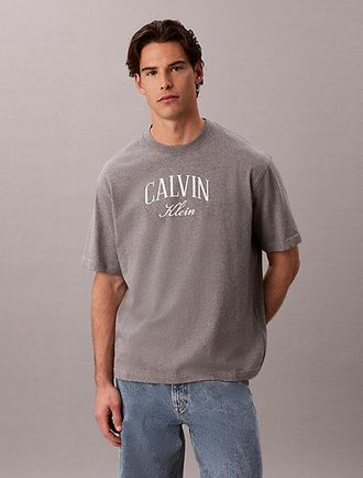 Calvin Klein Camiseta Holgada Con Logo En Arco