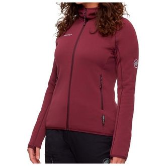 Mammut Aconcagua Midlayer Hooded Jacket Fleecejacke f&uuml;r Damen | rot