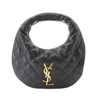 Saint Laurent Pre-owned Vintage Schoudertas - Dames - Pre-owned - Zwart - Maat: ONE Size Leer