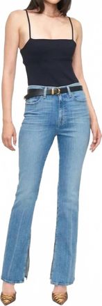 Pistola Denim Alexa High Rise Flare Jeans In Cove
