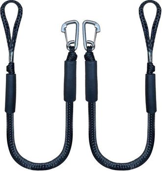 OEM 2 Piezas, Cuerda De Amarre Equipo Para Embarcaciones, Cuerda De Amarre, Cuerda Para Barcos, Kayaks, Motos Acu&aacute;ticas, Pontones, Canoas, Negro