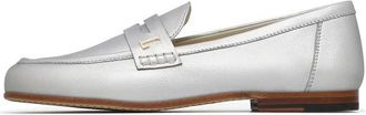 Loriblu Nappa Loafers - Dames - Loafers - Grijs - 38 EU - Leer - Schoenen